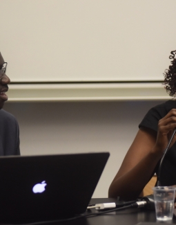 Mamadou Sarr et Connie Nshemereirwe étaient parmi les participants de la table ronde consacrée à l'enseignement supérieur pendant la conférence YASE à Toulouse ©Rémy Gabalda/Afriscitech